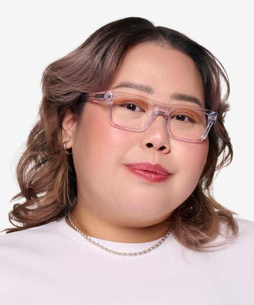 ARNETTE Kokoro Shiny Transparent AcetateEyeglass Frames for Women from EyeBuyDirect