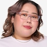 ARNETTE Kokoro Shiny Transparent AcetateEyeglass Frames for Women from EyeBuyDirect