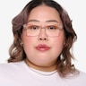 ARNETTE Brawler Crystal PlasticEyeglass Frames for Women from EyeBuyDirect