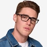 ARNETTE Eyeke Black PlasticEyeglass Frames for Men from EyeBuyDirect