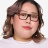 ARNETTE Eyeke Black PlasticEyeglass Frames for Women from EyeBuyDirect