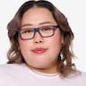 ARNETTE Eyeke Matte Blue PlasticEyeglass Frames for Women from EyeBuyDirect