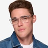 ARNETTE Big Bad Crystal PlastiqueMontures de lunettes de vue pour Hommes d'EyeBuyDirect