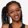 ARNETTE Big Bad Crystal PlastiqueMontures de lunettes de vue pour Femmes d'EyeBuyDirect