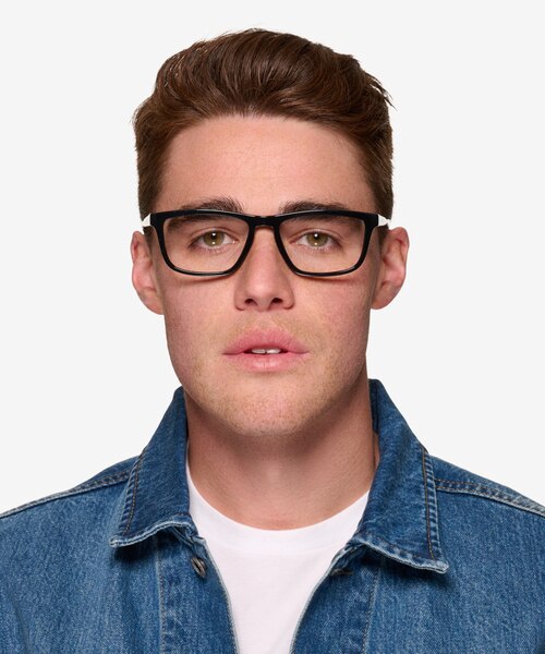 ARNETTE Roboto Black PlasticEyeglass Frames for Men from EyeBuyDirect