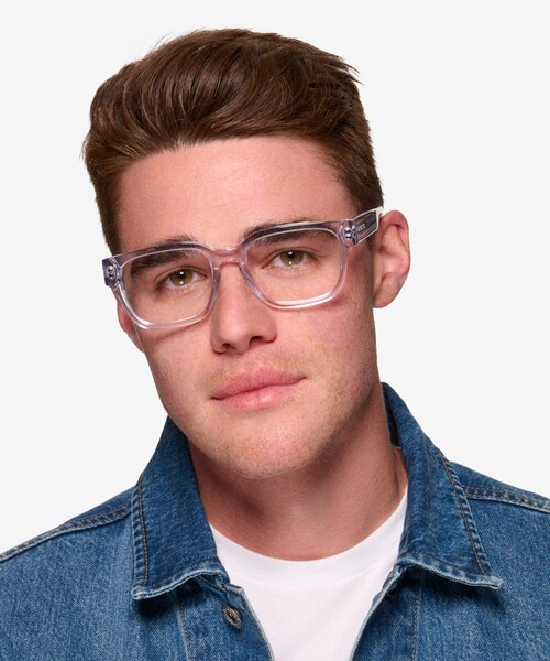 ARNETTE AN7205 Type Z Crystal AcetateEyeglass Frames for Men from EyeBuyDirect