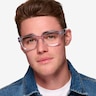 ARNETTE AN7205 Type Z Crystal AcetateEyeglass Frames for Men from EyeBuyDirect