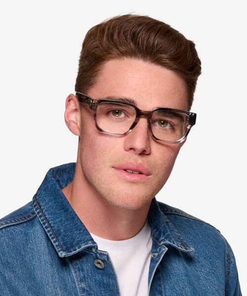 ARNETTE AN7205 Type Z Tie Dye Gray AcetateEyeglass Frames for Men from EyeBuyDirect
