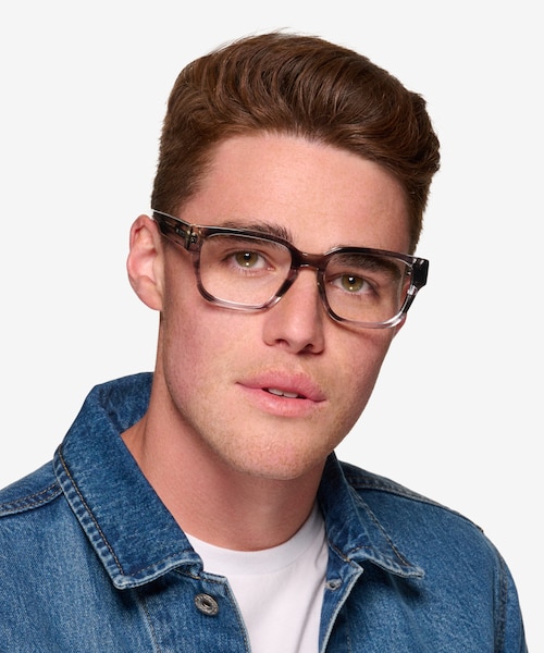 ARNETTE AN7205 Type Z Tie Dye Gray AcetateEyeglass Frames for Men from EyeBuyDirect