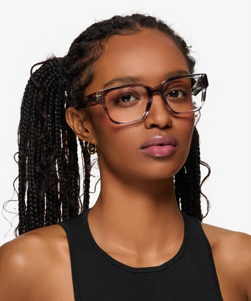 ARNETTE AN7205 Type Z Tie Dye Gray AcetateEyeglass Frames for Women from EyeBuyDirect