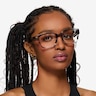 ARNETTE AN7205 Type Z Tie Dye Gray AcetateEyeglass Frames for Women from EyeBuyDirect