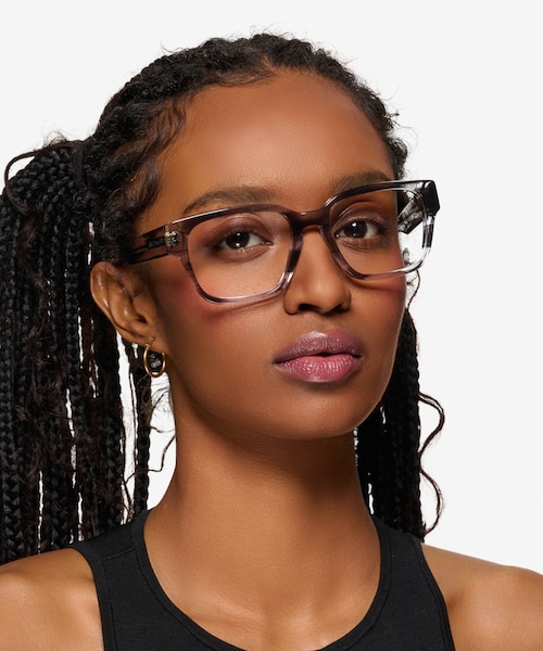 ARNETTE AN7205 Type Z Tie Dye Gray AcetateEyeglass Frames for Women from EyeBuyDirect