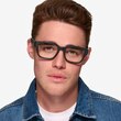 ARNETTE AN7205 Type Z Matte Black AcetateEyeglass Frames for Men from EyeBuyDirect