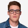 ARNETTE Chuutt Matte Navy Blue PlasticEyeglass Frames for Men from EyeBuyDirect