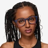 ARNETTE Chuutt Matte Navy Blue PlasticEyeglass Frames for Women from EyeBuyDirect