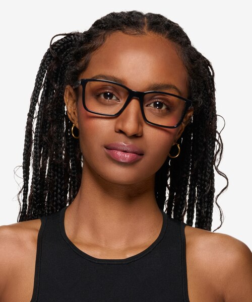 ARNETTE Nakki Black PlasticEyeglass Frames for Women from EyeBuyDirect