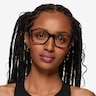 ARNETTE Nakki Black PlasticEyeglass Frames for Women from EyeBuyDirect