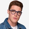 ARNETTE Scroopy Navy PlasticEyeglass Frames for Men from EyeBuyDirect