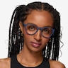 ARNETTE Scroopy Navy PlasticEyeglass Frames for Women from EyeBuyDirect