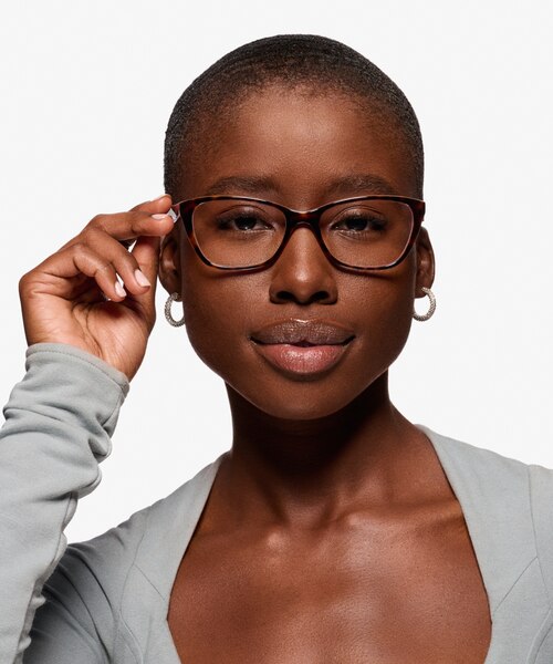 Vogue Eyewear VO2961 Dark Tortoise AcetateEyeglass Frames for Women from EyeBuyDirect