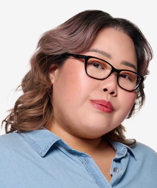Vogue Eyewear VO2961 Black AcetateEyeglass Frames for Women from EyeBuyDirect