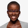 Vogue Eyewear VO2998 Violet Gradient PlasticEyeglass Frames for Women from EyeBuyDirect