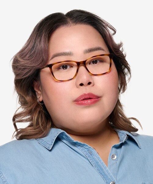 Vogue Eyewear VO5224 Tortoise PlasticEyeglass Frames for Women from EyeBuyDirect