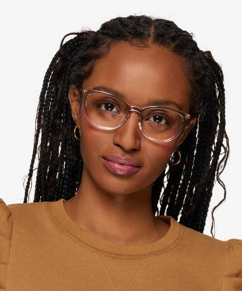 Vogue Eyewear VO5276 Gradient Brown PlasticEyeglass Frames for Women from EyeBuyDirect