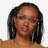 Vogue Eyewear VO5276 Transparent PlasticEyeglass Frames for Women from EyeBuyDirect