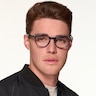 Vogue Eyewear VO5326 Transparent Blue AcetateEyeglass Frames for Men from EyeBuyDirect
