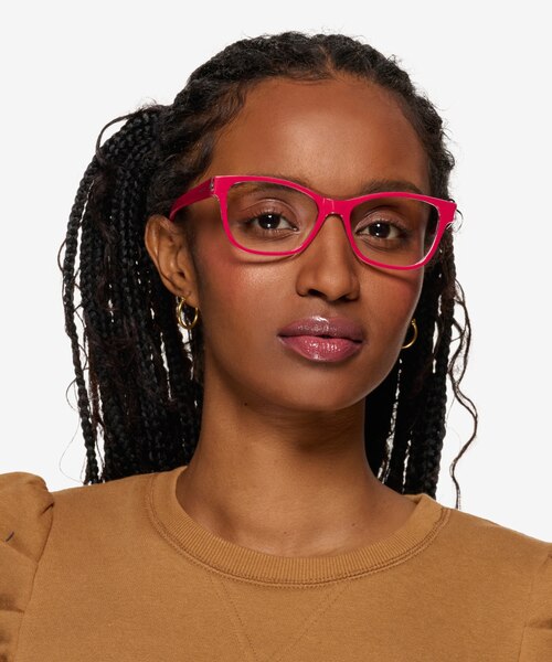 Vogue Eyewear VO5335 Pink PlasticEyeglass Frames for Women from EyeBuyDirect