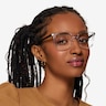 Vogue Eyewear VO5356 Transparent PlasticEyeglass Frames for Women from EyeBuyDirect