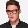 Vogue Eyewear VO5371 Striped Tortoise AcetateEyeglass Frames for Men from EyeBuyDirect
