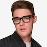 Vogue Eyewear VO5371 Dark Tortoise AcetateEyeglass Frames for Men from EyeBuyDirect