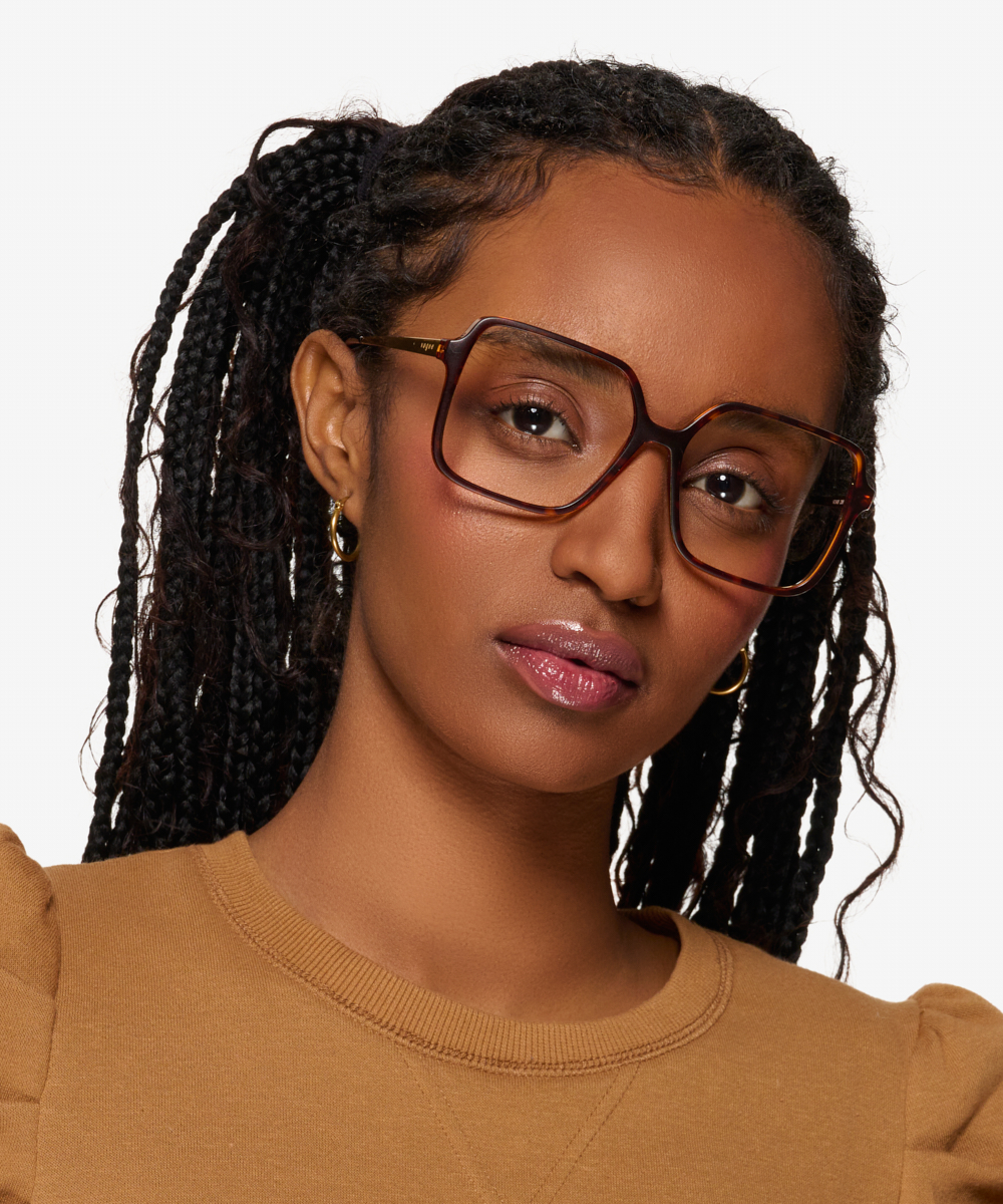 Vogue Eyewear VO5406 - Square Tortoise Frame Glasses For Women ...