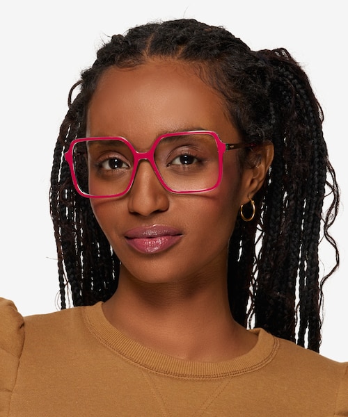Vogue Eyewear VO5406 Red Green PlasticEyeglass Frames for Women from EyeBuyDirect