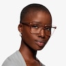 Vogue Eyewear VO5413 Transparent Pink PlasticEyeglass Frames for Women from EyeBuyDirect