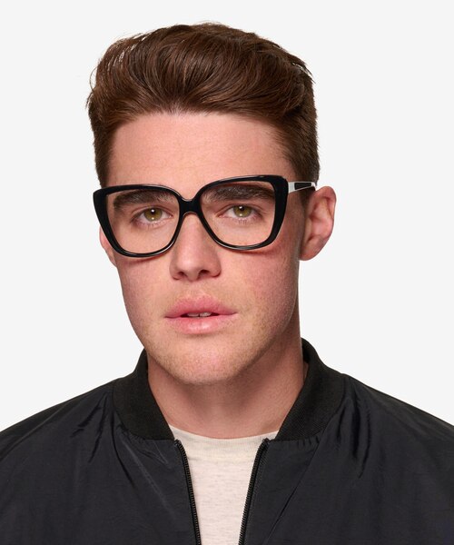 Vogue Eyewear VO5413 Black PlasticEyeglass Frames for Men from EyeBuyDirect