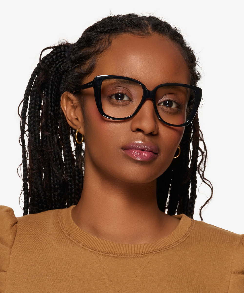 Vogue Eyewear VO5413 Square Black Frame Eyeglasses Eyebuydirect Canada