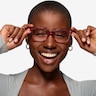 Vogue Eyewear VO5420 Transparent Cherry PlasticEyeglass Frames for Women from EyeBuyDirect