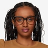 Vogue Eyewear VO5421 Tortoise PlasticEyeglass Frames for Women from EyeBuyDirect