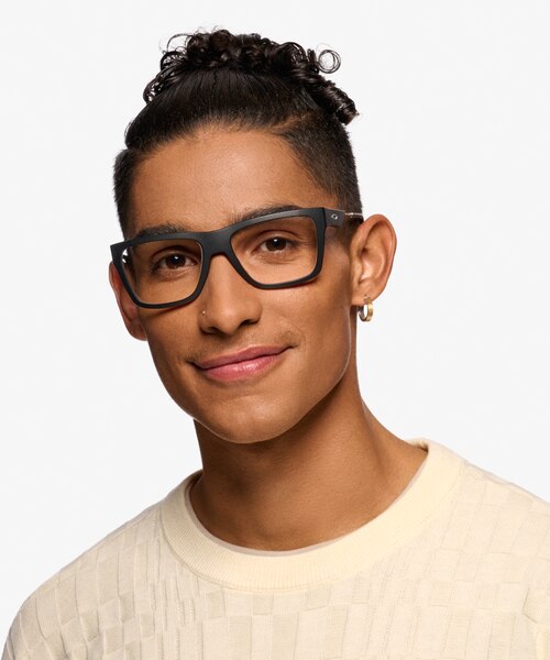 Oakley Nxtlvl Satin Black PlasticEyeglass Frames for Men from EyeBuyDirect