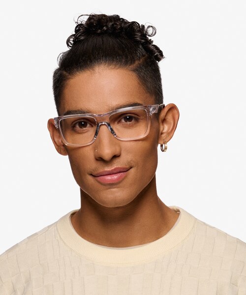 Oakley Nxtlvl Polished Clear PlasticEyeglass Frames for Men from EyeBuyDirect