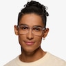 Oakley Exchange Polished Clear PlasticEyeglass Frames for Men from EyeBuyDirect