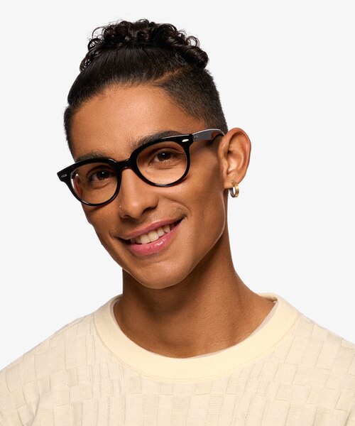Ray-Ban RB2199V Orion Tortoise AcetateEyeglass Frames for Men from EyeBuyDirect