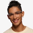 Ray-Ban RB4378V Transparent PlasticEyeglass Frames for Men from EyeBuyDirect