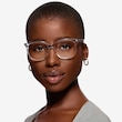 Ray-Ban RB4378V Transparent PlasticEyeglass Frames for Women from EyeBuyDirect