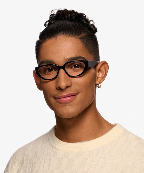 Vogue Eyewear VO5439 Black AcetateEyeglass Frames for Men from EyeBuyDirect