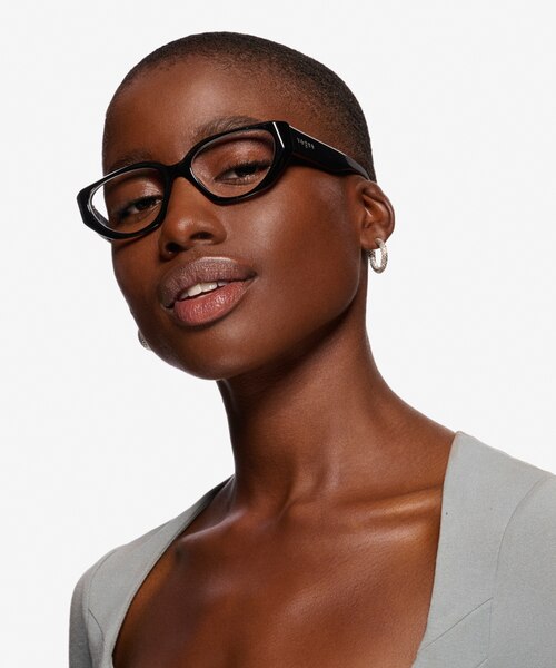 Vogue Eyewear VO5439 Black AcetateEyeglass Frames for Women from EyeBuyDirect