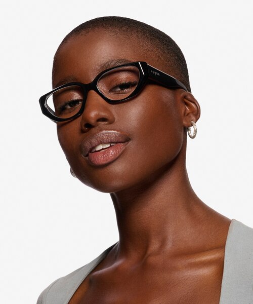 Vogue Eyewear VO5439 Black AcetateEyeglass Frames for Women from EyeBuyDirect